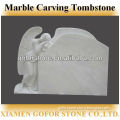 White marble tombstone, marble headstones